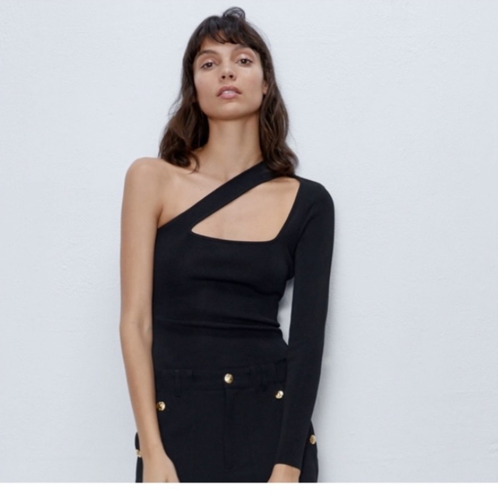 Bodysuit with open arm